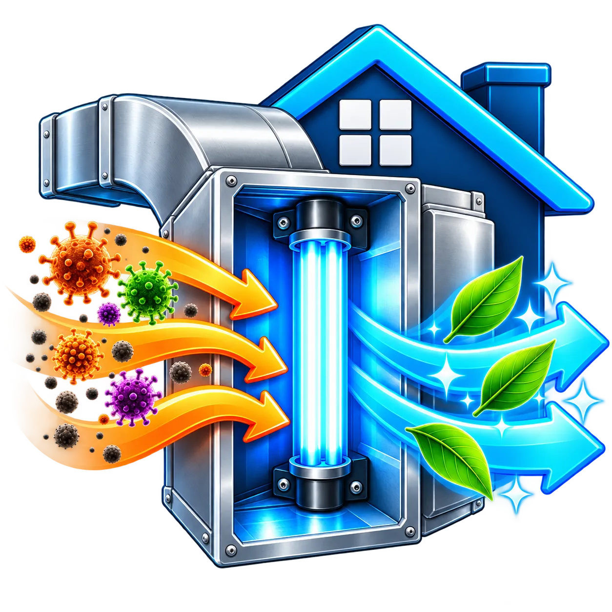 UV Lights for HVAC Systems icon UV Lights for HVAC Systems icon